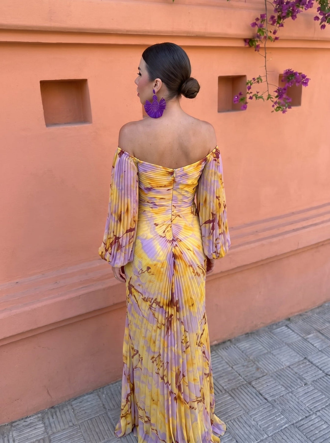 Avalora - Elegant Floral Maxi Dress