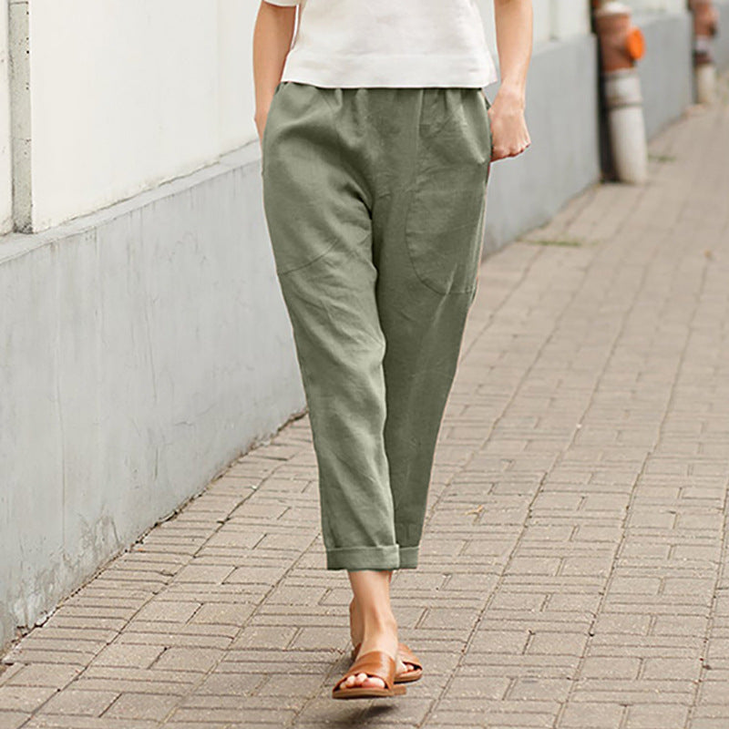 Lyra - Tailored Straight-Leg Trousers