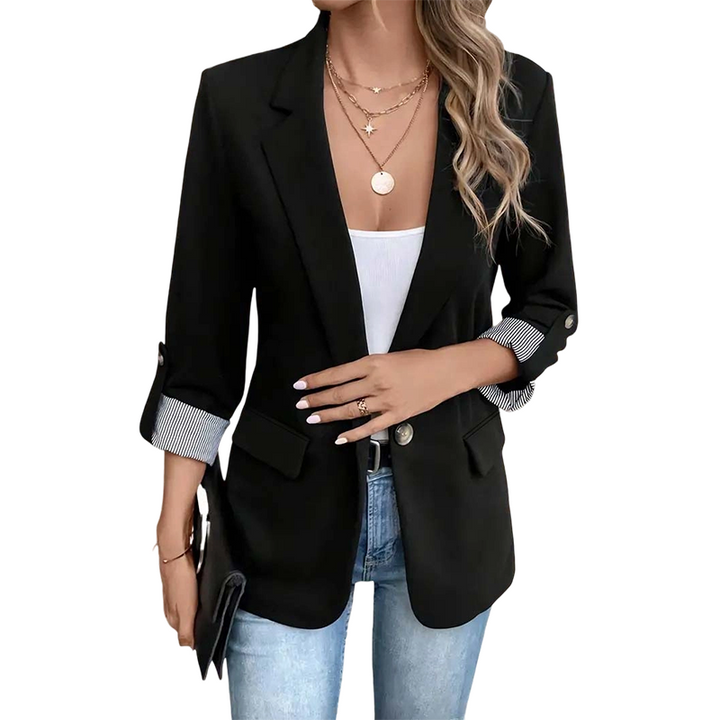 Neravelle - Tailored Roll Sleeve Blazer