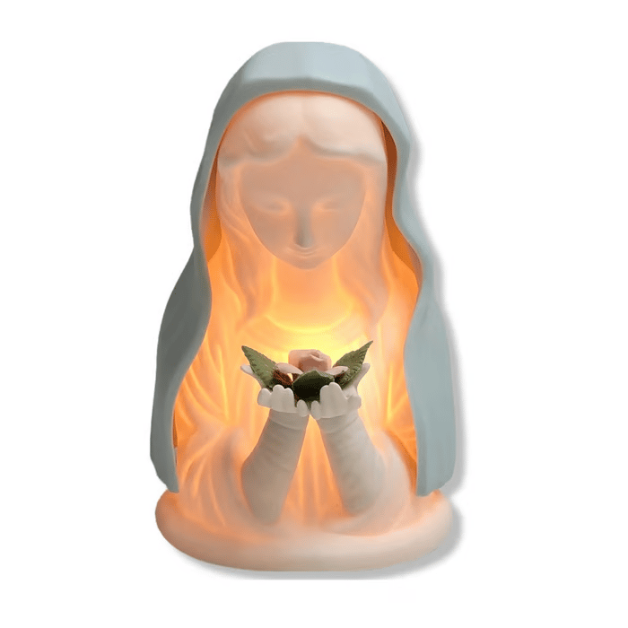 Azmira - Illuminated Prayer Figurine