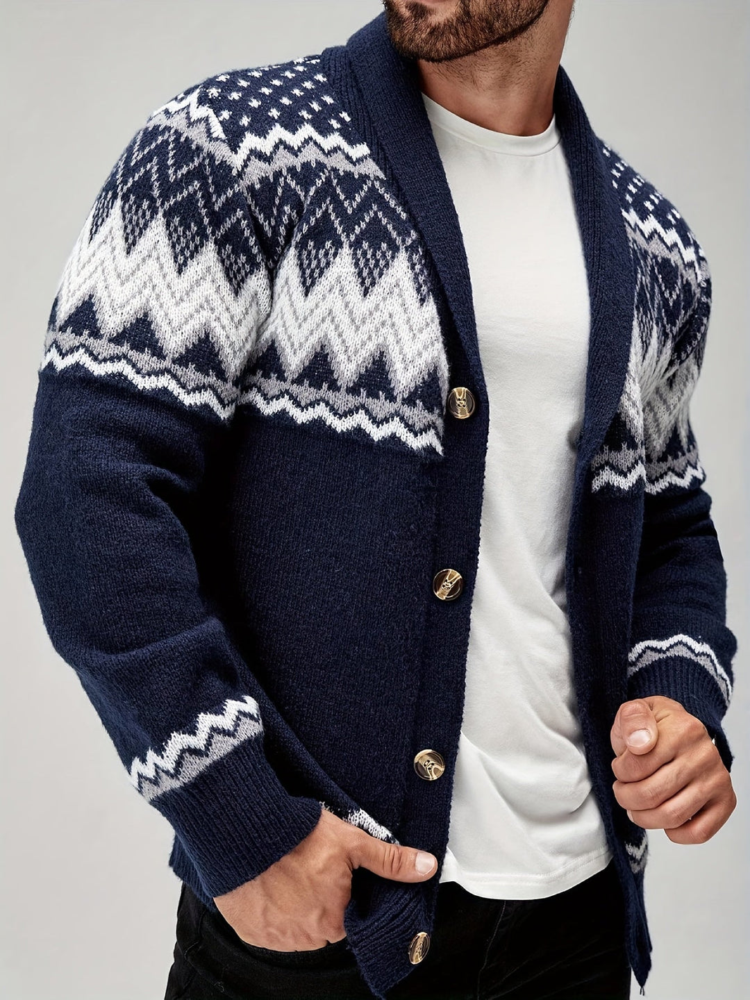 Joren - Textured Knit Blazer