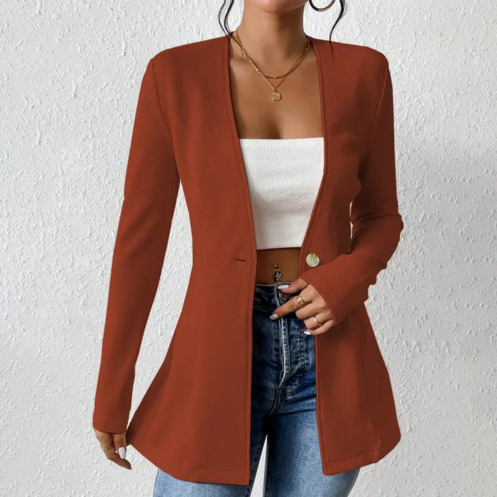 Alivienne - Tailored Single Button Blazer
