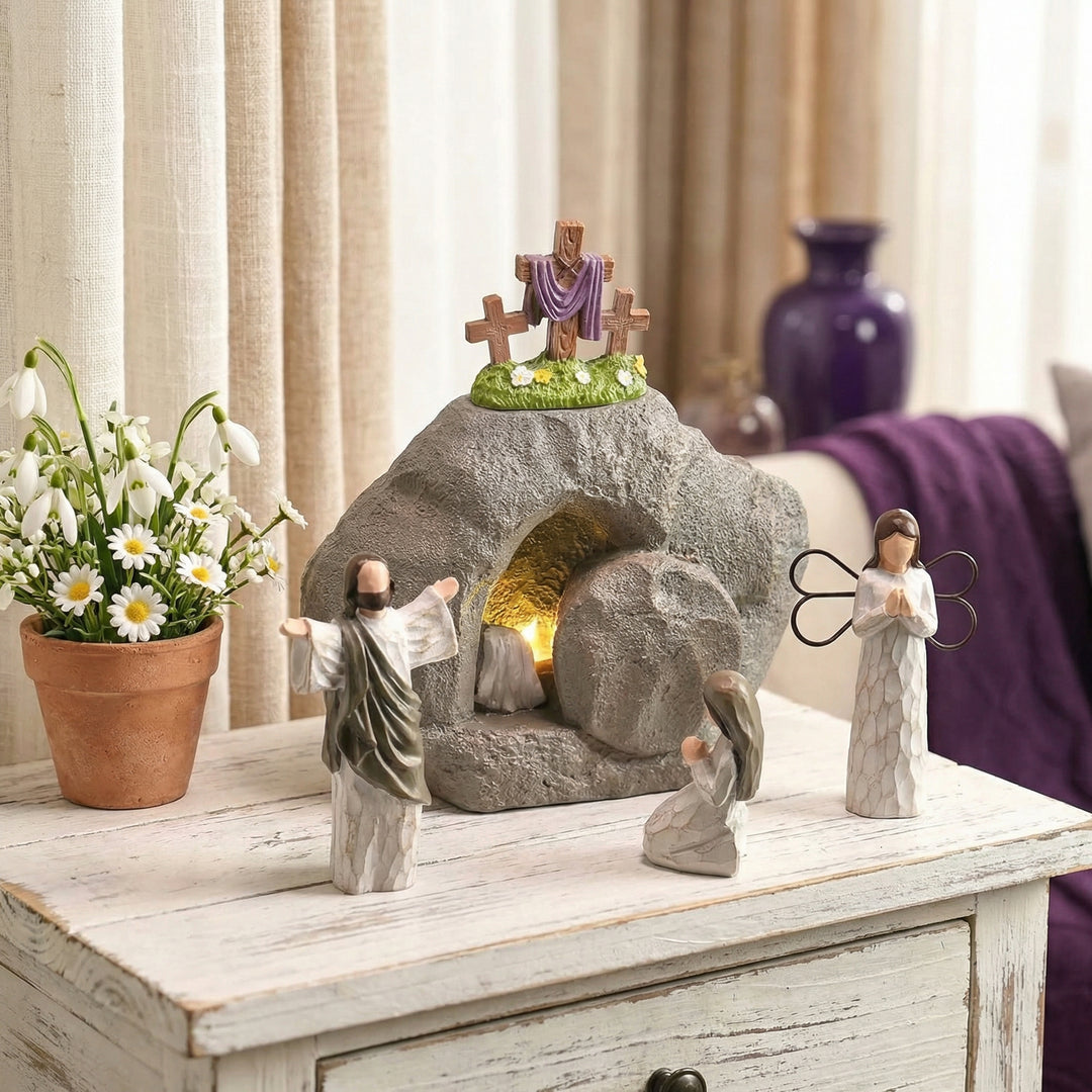 Celinea - Easter Resurrection Scene Decorative Set