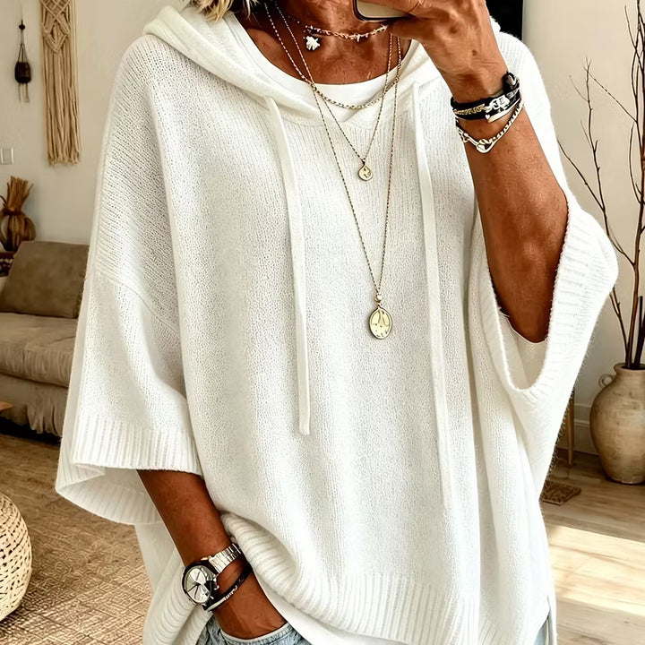 Zoralisse - Cozy Oversized Hooded Sweater