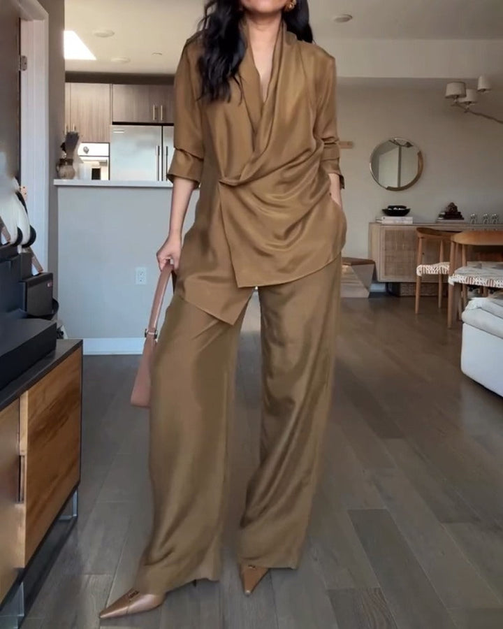 Niosa - Soft Touch Shirt & Trousers Set