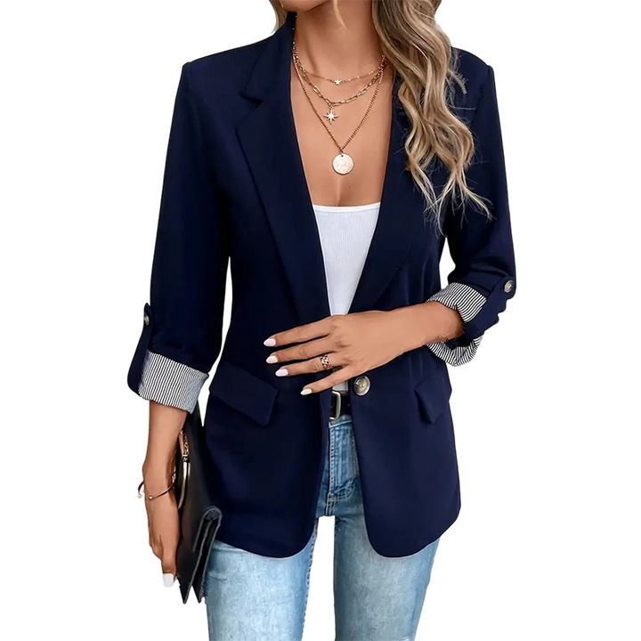Neravelle - Tailored Roll Sleeve Blazer