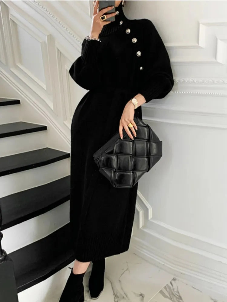 Alize - Soft-Touch Turtleneck Dress
