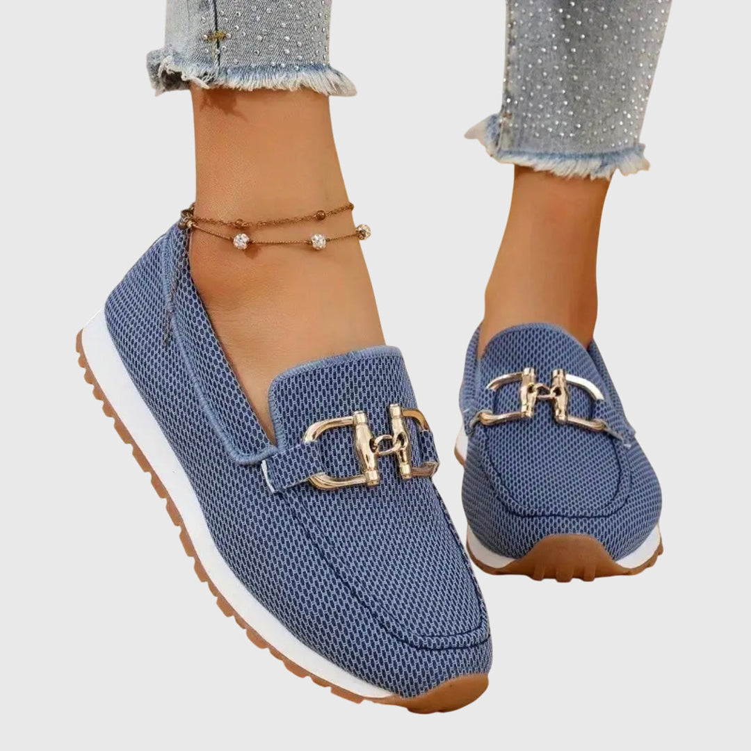 Rosamira - Cushioned Slip-On Loafers