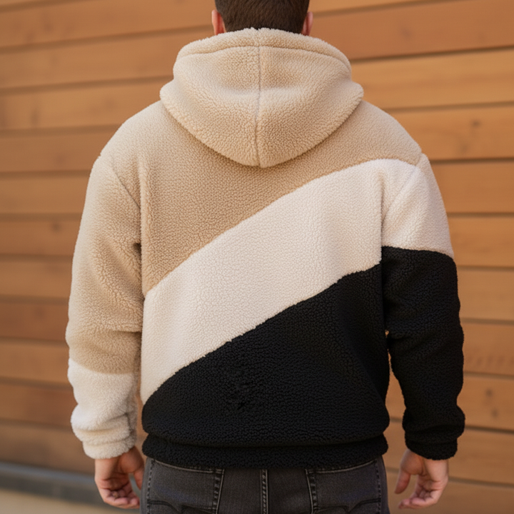 Solivar - Soft-Touch Hooded Zip-Up Jacket