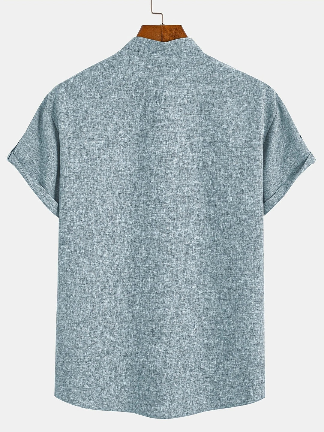 Harlan - Textured High-Collar Shirt