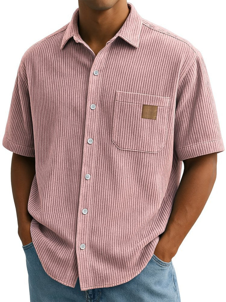 Anwick - Soft-Touch Ribbed Shirt