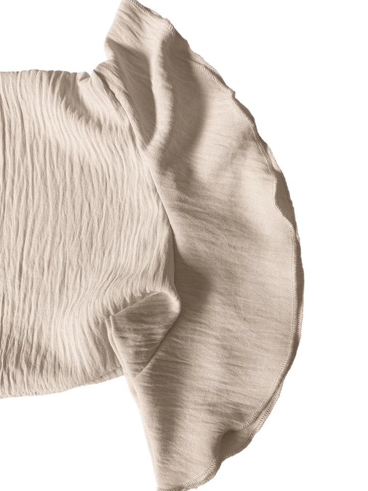 Norabelle - Elegant Frill Sleeve Blouse