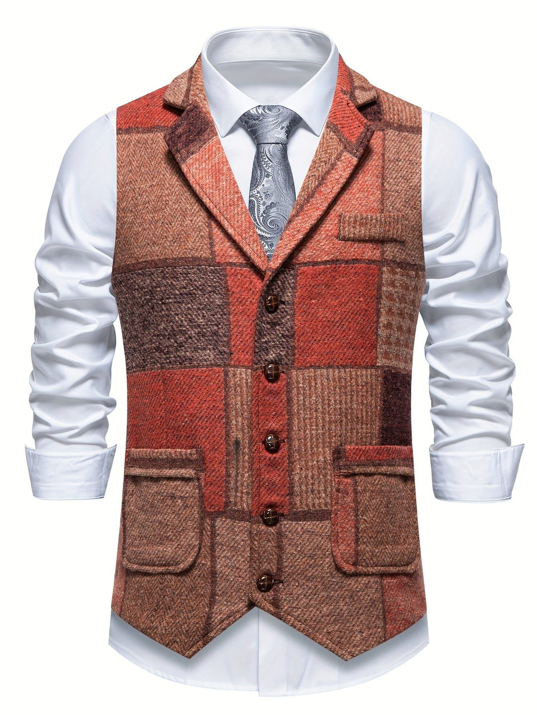 Evren - Tailored Patchwork Gilet