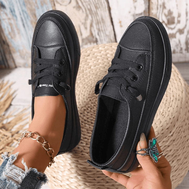Elowise - Cushioned Lace Up Trainers