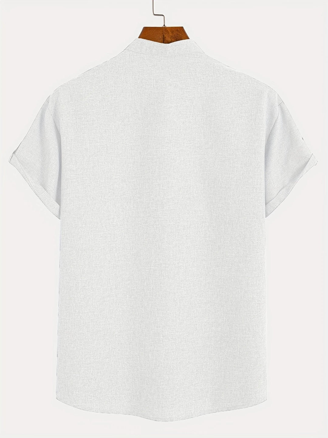 Harlan - Textured High-Collar Shirt