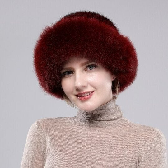 Olwen - Plush Faux Fur Winter Hat