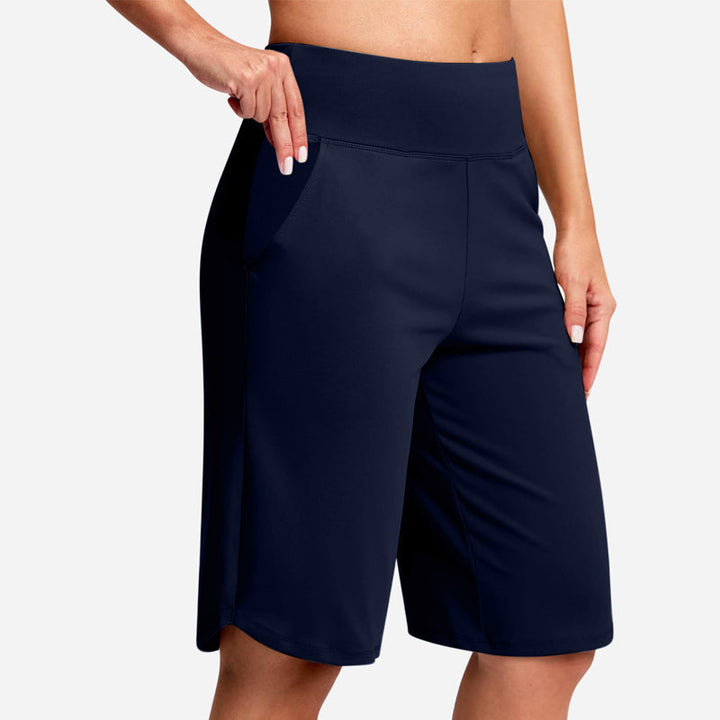 Kendall - High Waist Pocket Biker Shorts