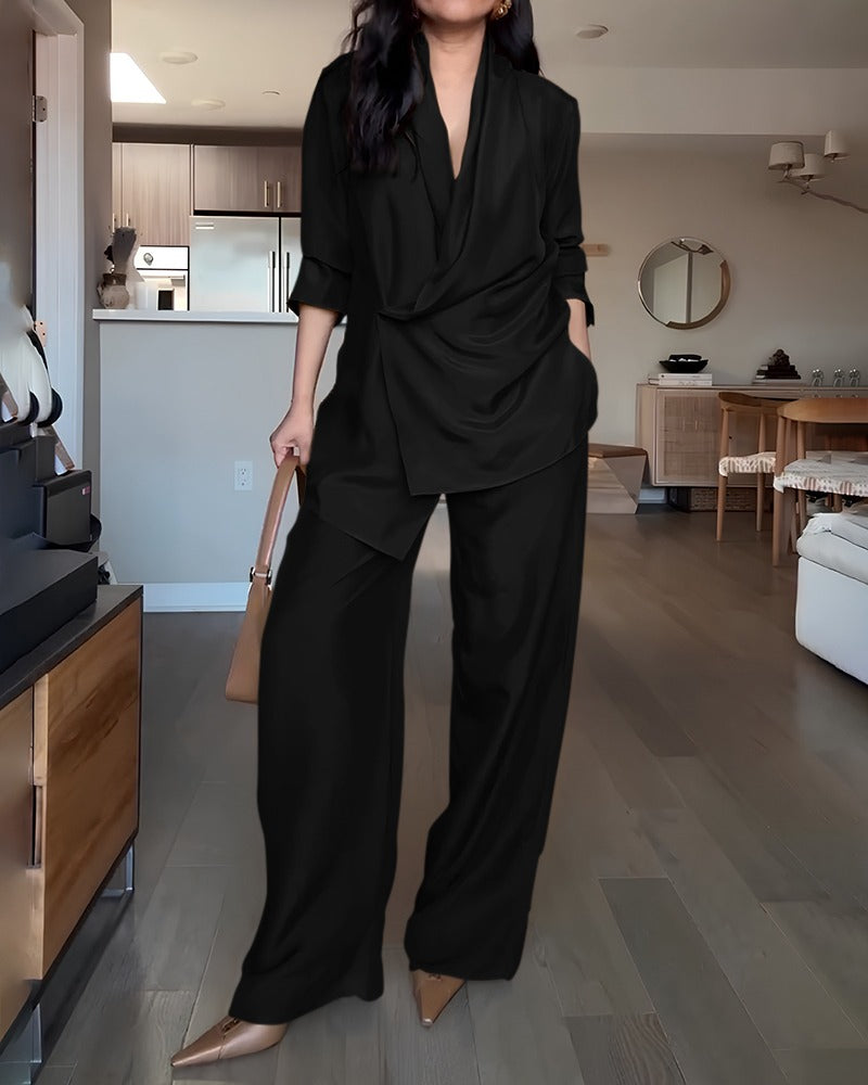 Niosa - Soft Touch Shirt & Trousers Set