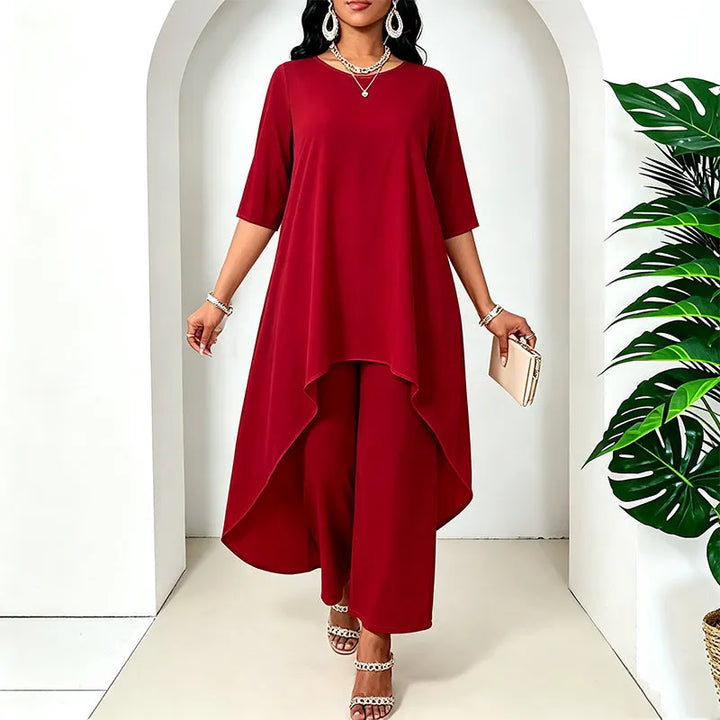 Laurivelle - Soft-Touch Plus-Size Maxi Dress