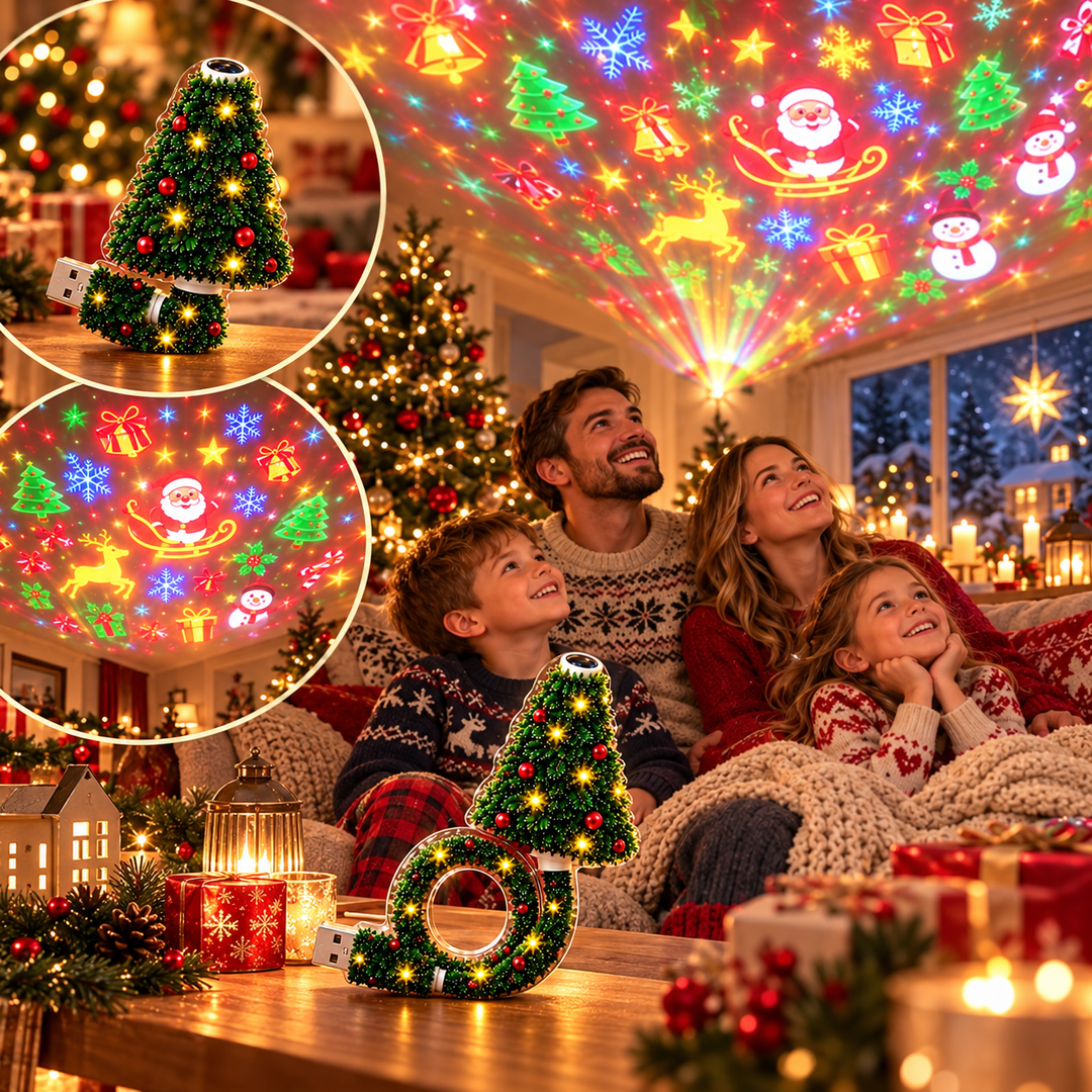 Festelle - Christmas Tree LED Projection Light