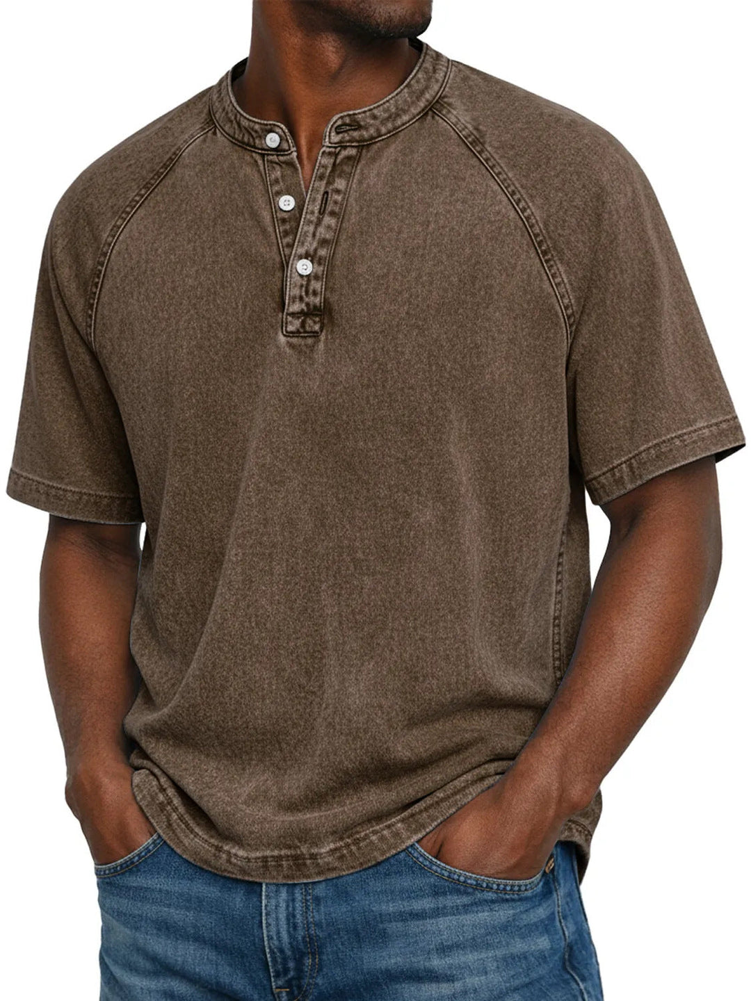 Flynn - Soft-Touch Vintage-Washed T-Shirt