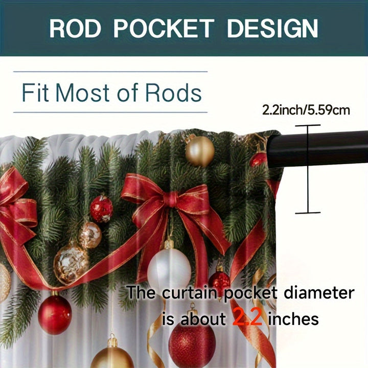 Corisandra - Christmas Decorative Curtain