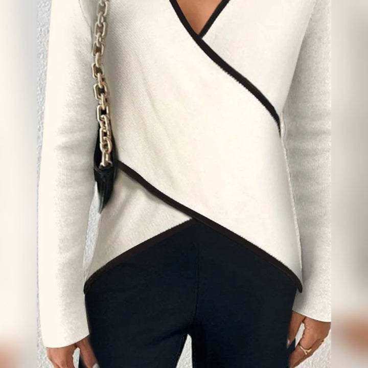 Arceline - Soft-Touch V-Neck Sweater