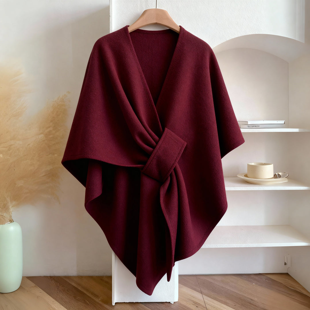 Teysia - Soft-Touch Draped Shawl