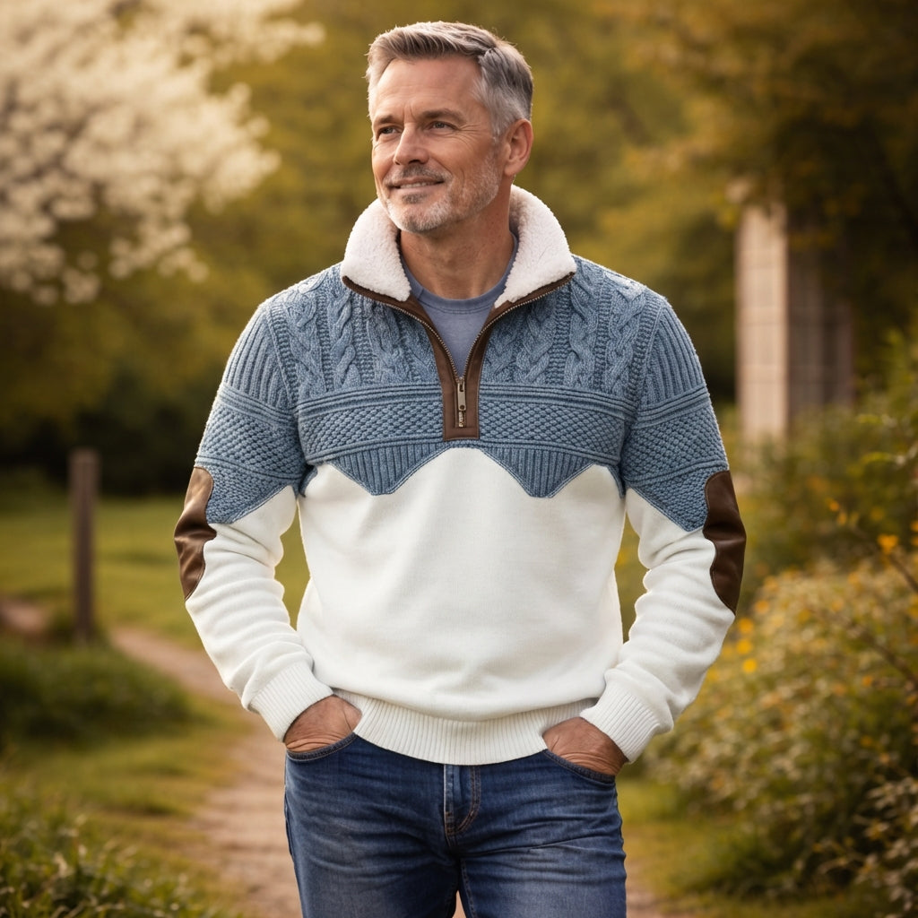 Havros - The Cotswold Cable Half-Zip