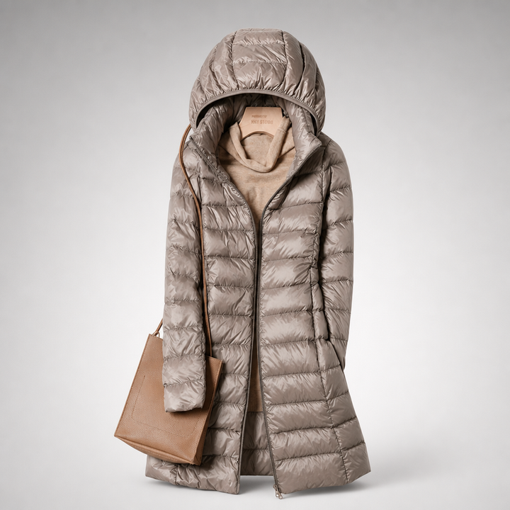 Kaelin - Heavyweight Longline Hooded Puffer Coat