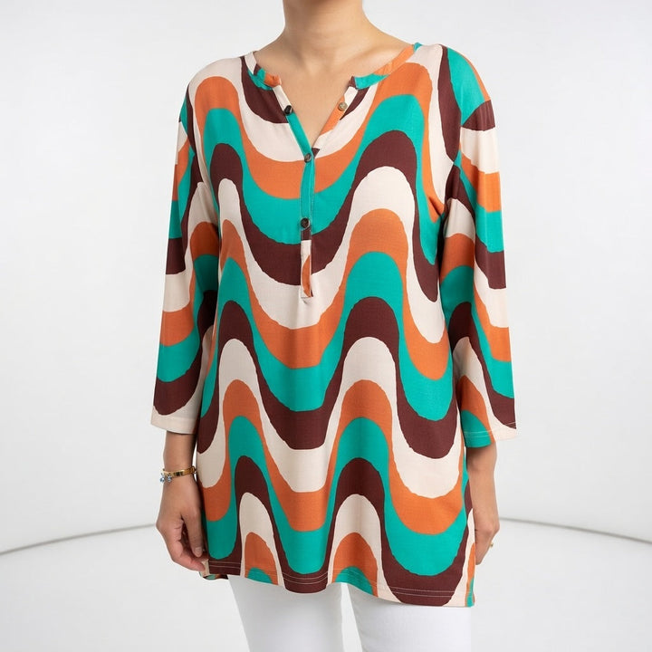 Arvellae - Breathable V-Neck Tunic