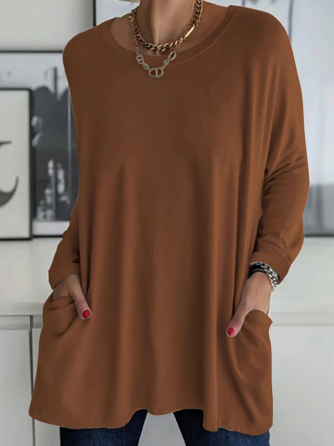 Orlanara - Stylish Casual Tunic Top