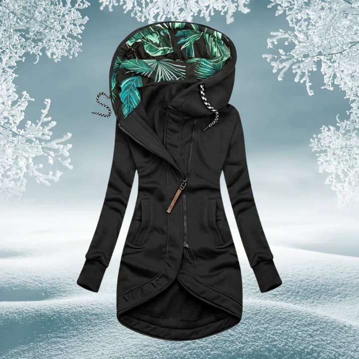 Malina - Soft-Touch Insulated Hooded Jacket