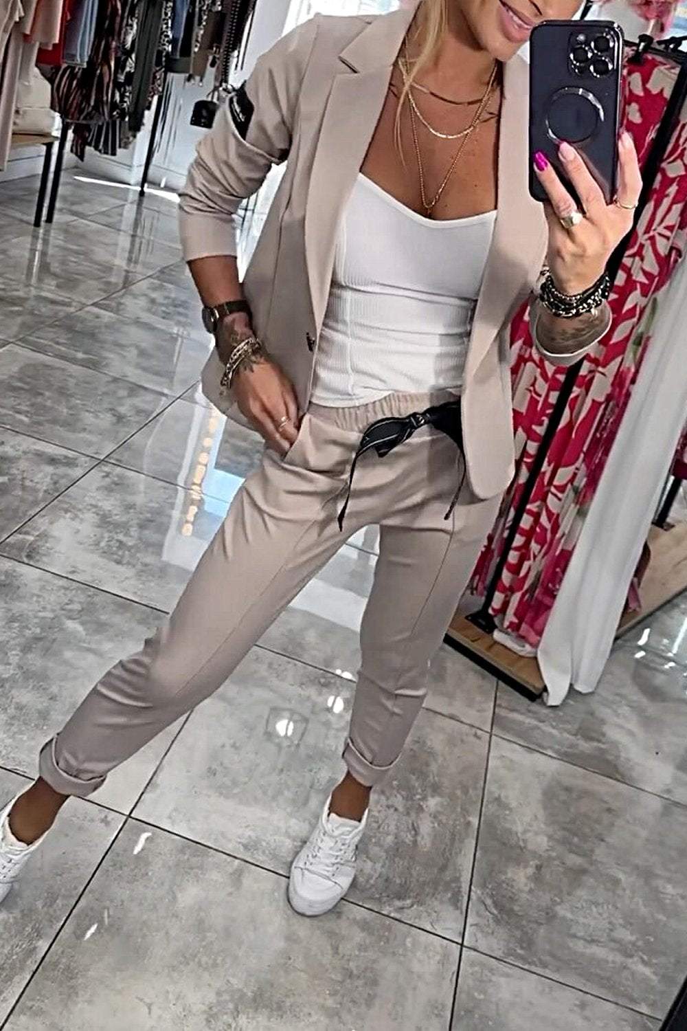 Janira - Soft-Touch Two-Piece Set