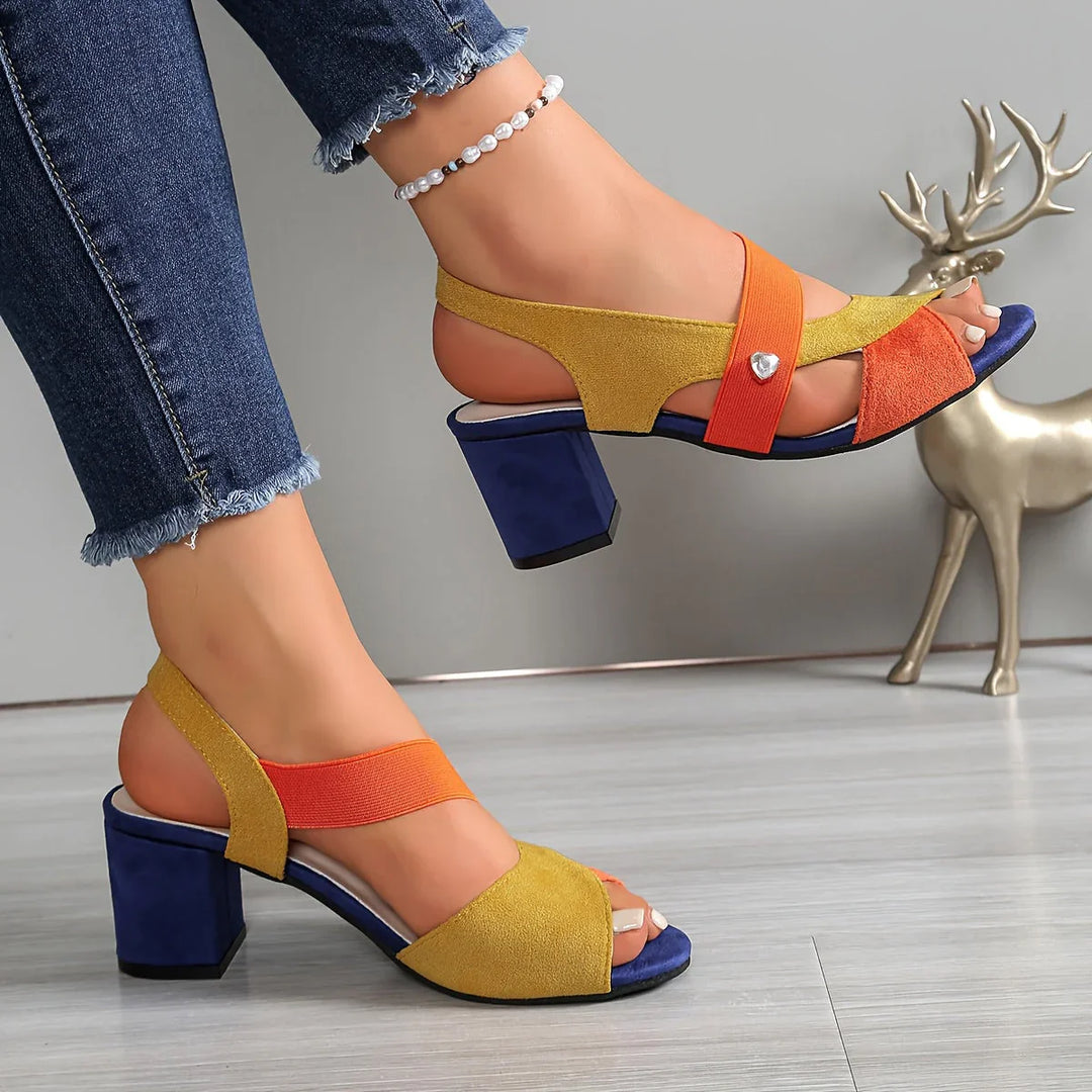 Lurene - Cushioned Block Heels