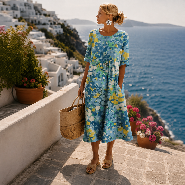 Jenna - Airy Midi Dress