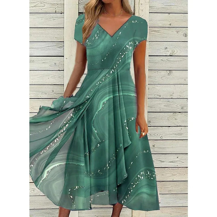 Elya - Airy Pleated Summer Dress