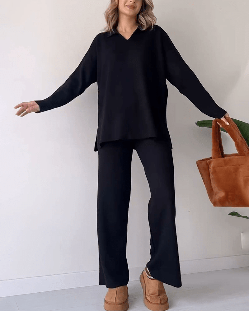 Aislene - Elegant Casual Two Piece Set