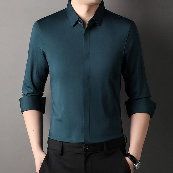 Halvric - Wrinkle-Resistant Stretch Shirt