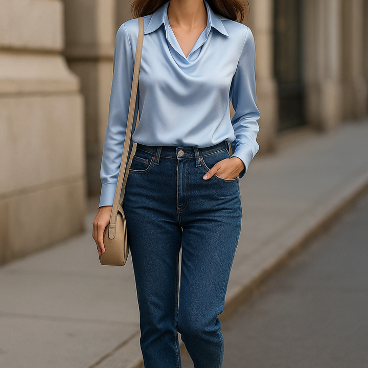 Makenna - Lustrous Blouse