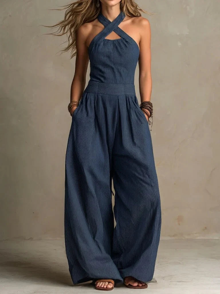 Karissa - Fluid Wide-Leg Jumpsuit