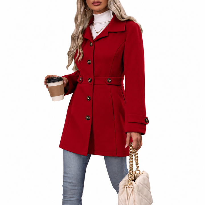 Adelma - Tailored Belted Coat
