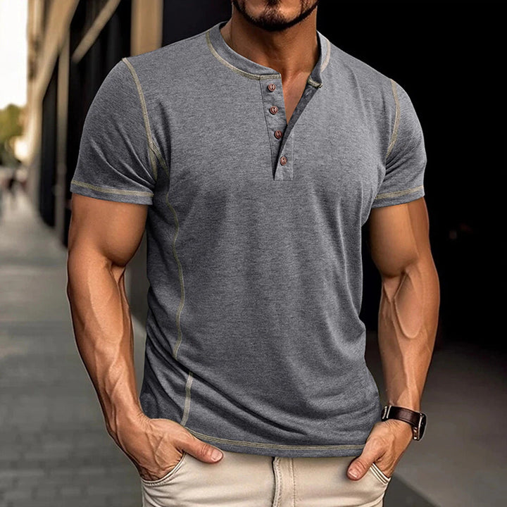 Bardwell - Soft-Touch Henley T-Shirt