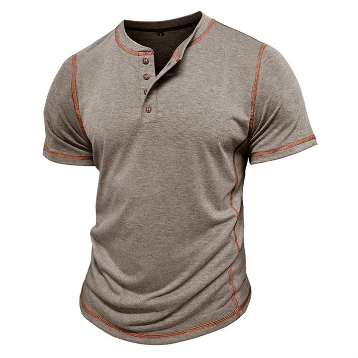 Bardwell - Soft-Touch Henley T-Shirt
