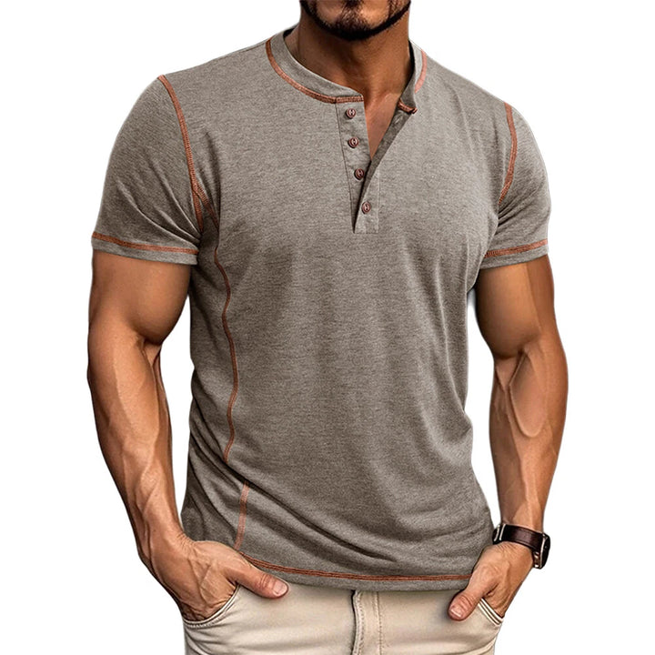 Bardwell - Soft-Touch Henley T-Shirt