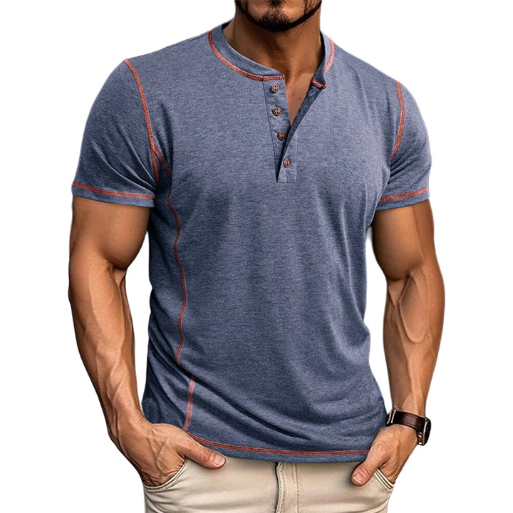 Bardwell - Soft-Touch Henley T-Shirt