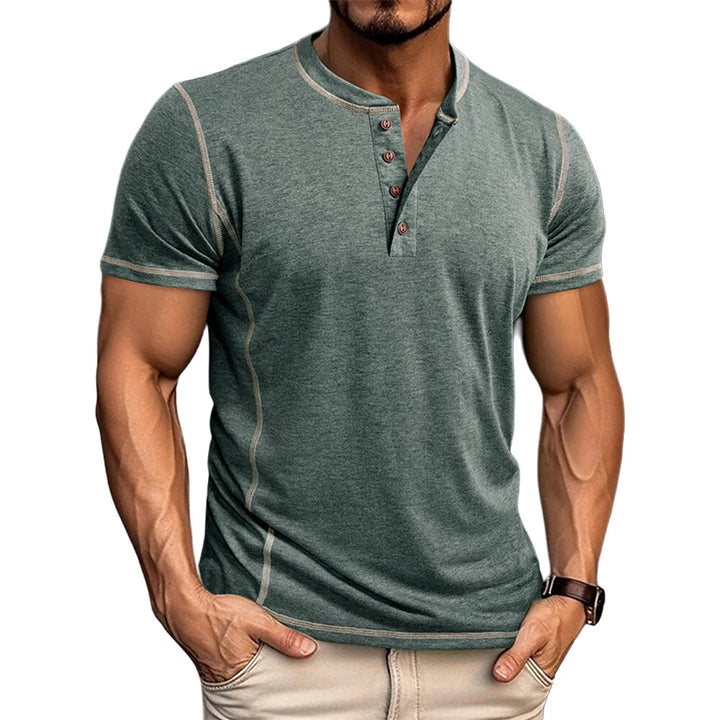 Bardwell - Soft-Touch Henley T-Shirt