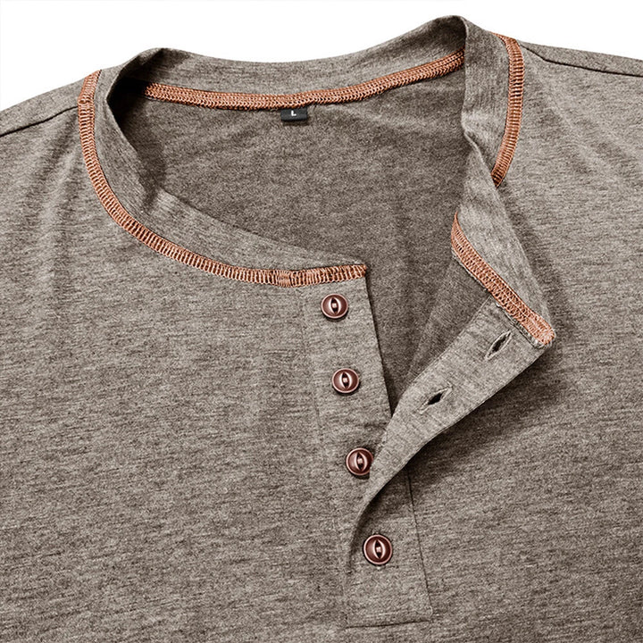 Bardwell - Soft-Touch Henley T-Shirt