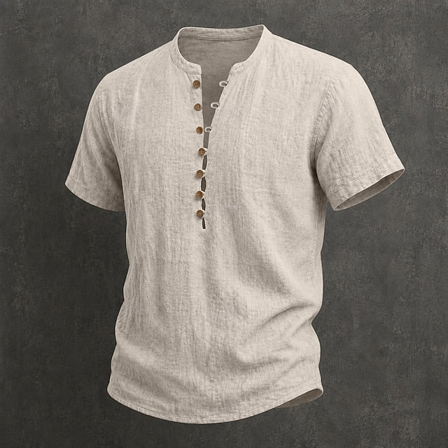 Bowie - Breathable Linen Shirt
