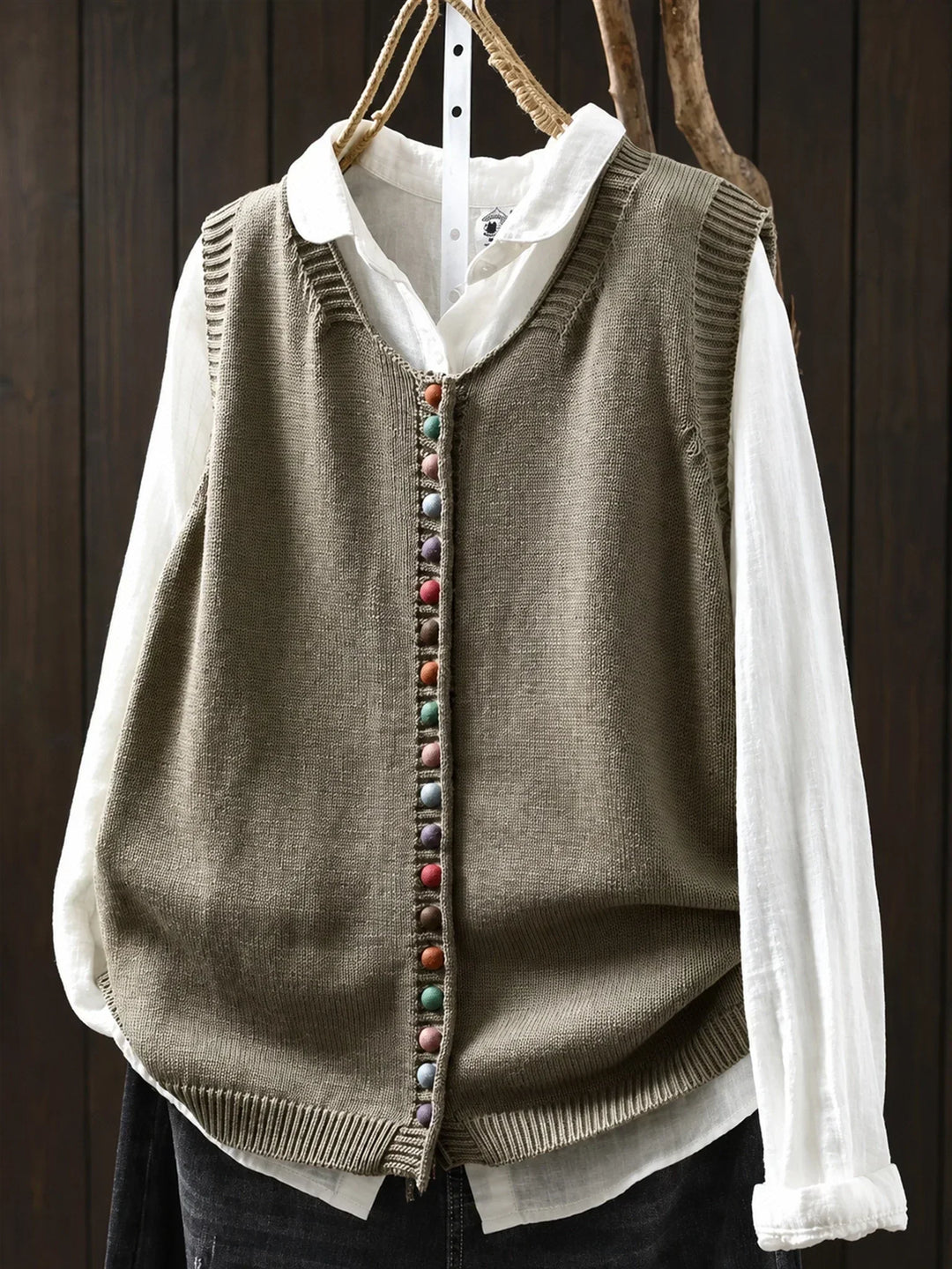 Meleri - Soft-Touch Knit Vest